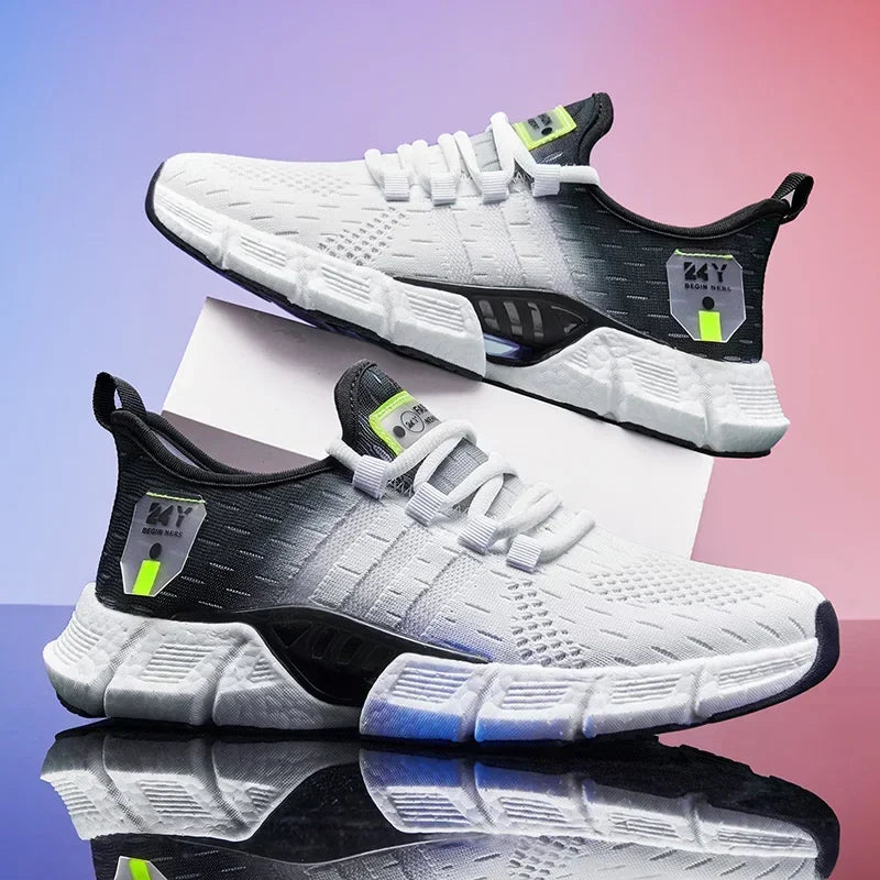 New Fashion Men Sneakers Lightweight Breathable Mens Casual Shoes Mesh Comfortable Outdoor Jogging Runnning Sport Shoes Zapatos