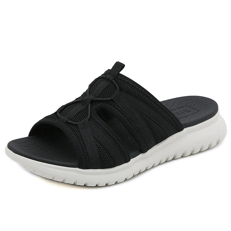 Summer Platform Women  Flat Heel Women's House Slippers Casual Women's Flip Flops Ladies Shoes On Offer