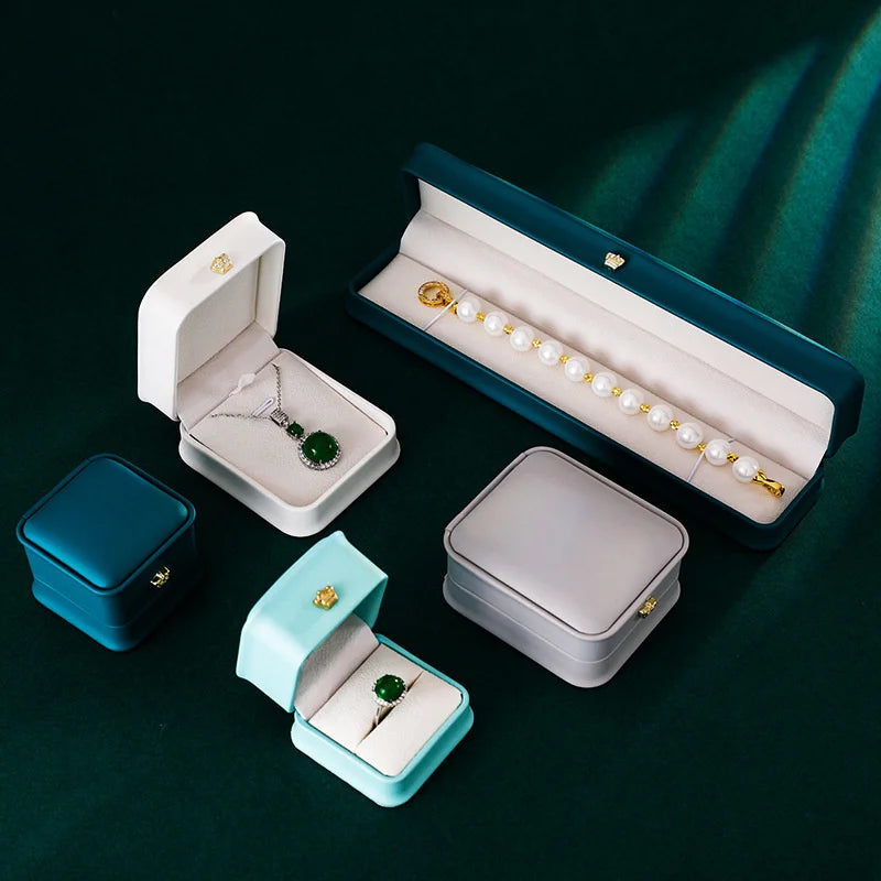 Spot Crown Buckle Jewelry Box High end Jewelry Storage Box Jewelry Box Jewelry Box Ring Necklace Box Bracelet Box