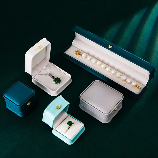 Spot Crown Buckle Jewelry Box High end Jewelry Storage Box Jewelry Box Jewelry Box Ring Necklace Box Bracelet Box
