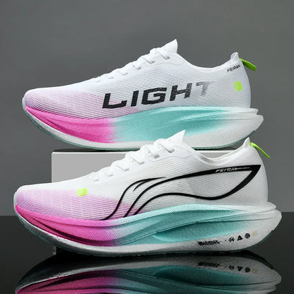 Men's Shoes Fashion Running Shoes Casual Breathable Mesh Surface Carbon Plate Rubber Outsole Red Rabbit Limited Sports Shoes