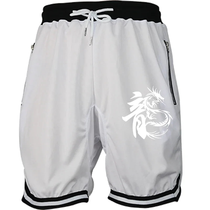 Summer Men Breathable Casual Beach Basketball Comfortable Fitness Sports Shorts Male Bermudas