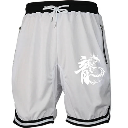 Summer Men Breathable Casual Beach Basketball Comfortable Fitness Sports Shorts Male Bermudas