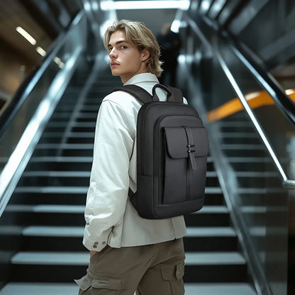 Heroic Knight Laptop Backpack Slim Men Business Backpack Multifunctional Waterproof Work Backpack Casual College Travel Daypack