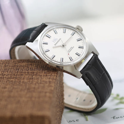 Shanghai Watches Sterile Dial Bauhaus Design 36mm Men's Mechanical Wristwatches Drop Shipper 7120