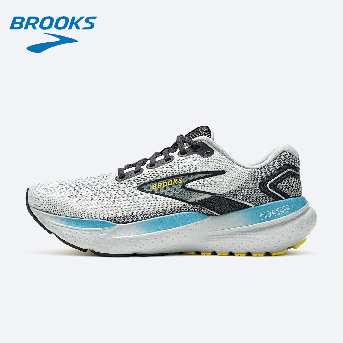 Brooks Glycerin 21 DNA LOFT Cushioning Running Shoes Shock Absorption Breathable Mesh Daily Marathon Training Athletic Sneakers
