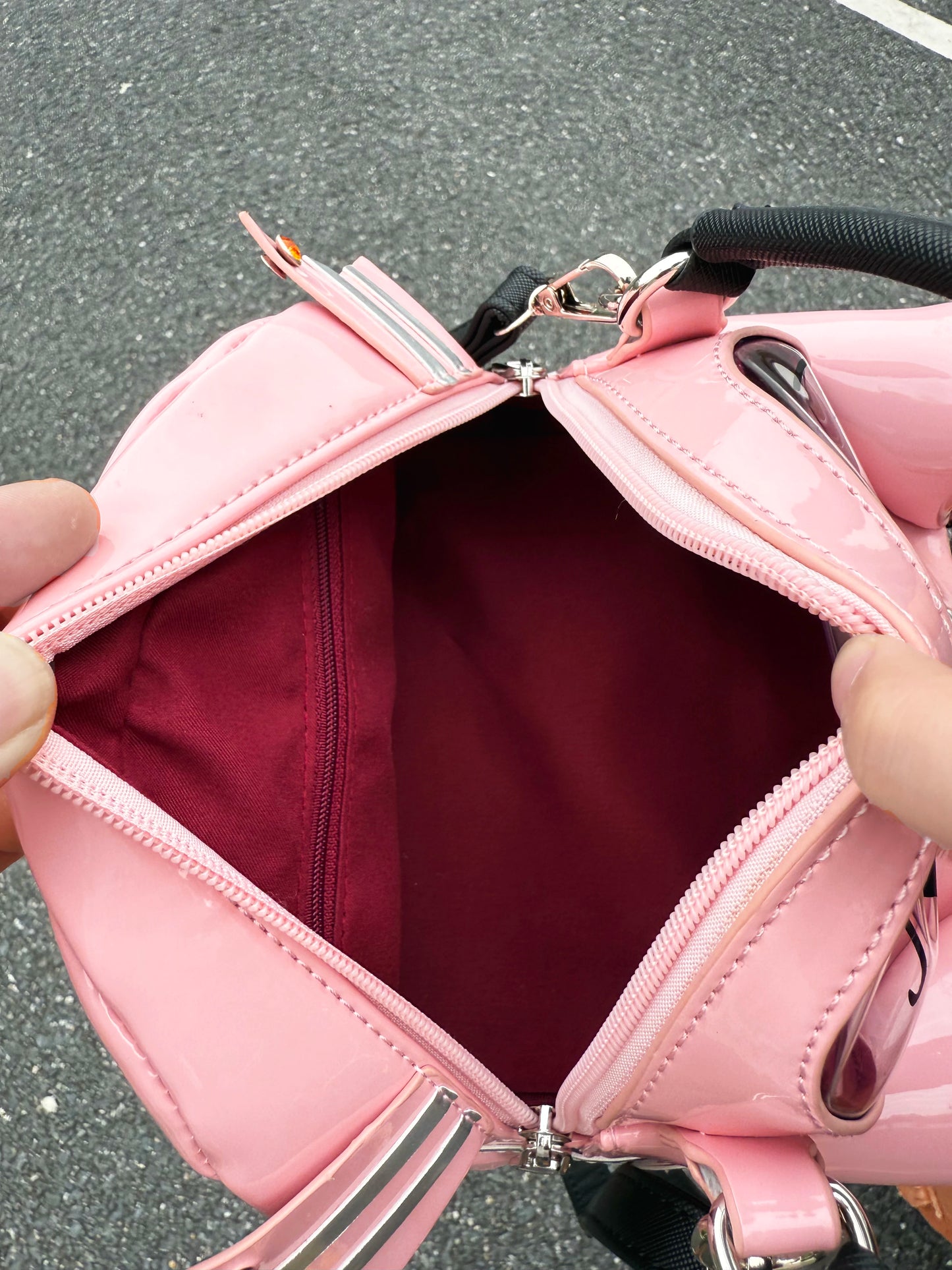 Designer Purses and handbag Women's bag Purse pu leather high quality handmade handbags Cute funny Shape Shoulder bag