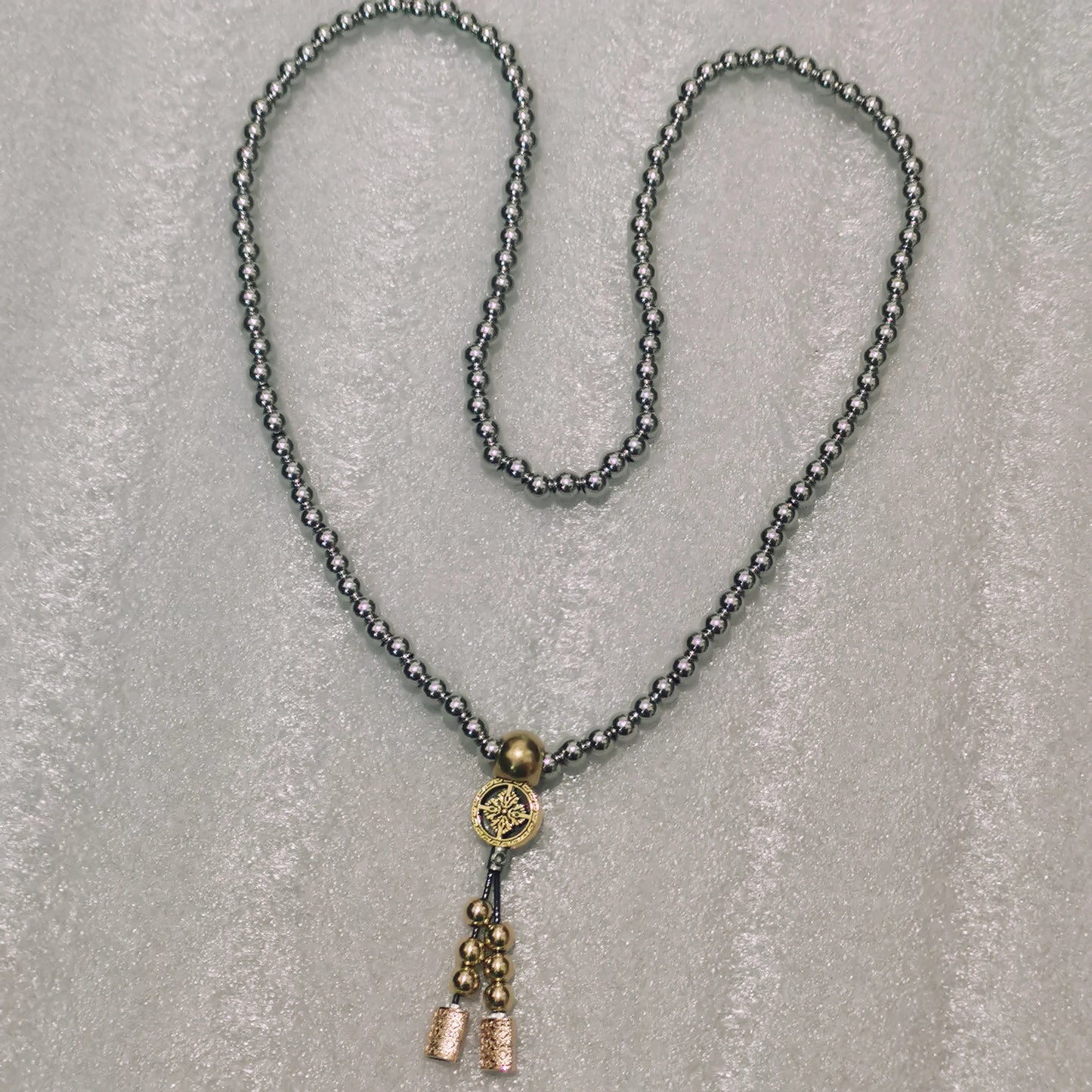 Titanium Steel Bracelet Necklace Chain Prayer Beads Self Defense Waist Faith Buddha Cross Pendant Mens Gadgets For Jewelry Gifts