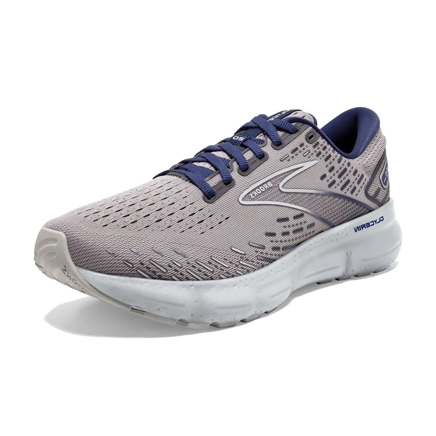 Original Brooks Men’s & Women’s Glycerin 20 Neutral Running & Walking Shoe Shock-Absorbing Marathon Professional Casual Sneakers