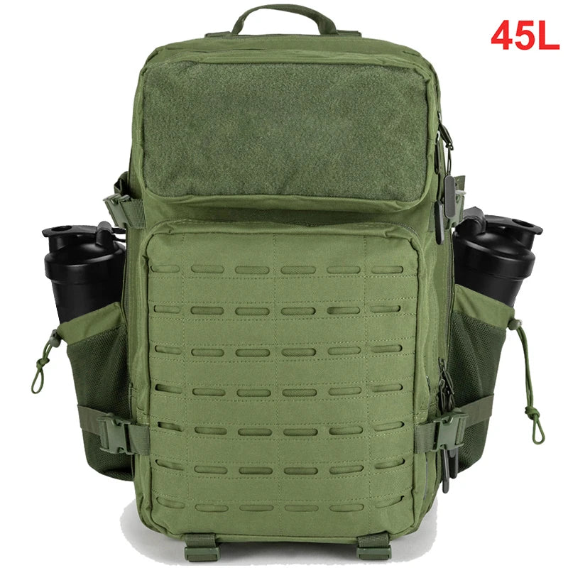 45L Tactical Backpacks Men Sports Travel Gym Hiking Bag Military Army Assault Pack Outdoor Camping Survival Hunting Rucksack