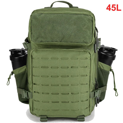 45L Tactical Backpacks Men Sports Travel Gym Hiking Bag Military Army Assault Pack Outdoor Camping Survival Hunting Rucksack
