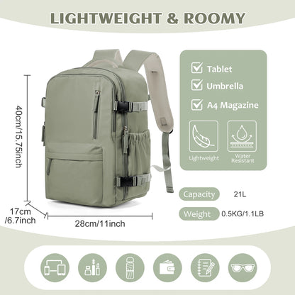 Cabin Airplane Travel Backpack 40x30x20, Hand Luggage Cabin Backpack Wizzair 40x30x20 Carry-Ons Men Women 15.6 inch Laptop Bags