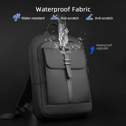 Heroic Knight Laptop Backpack Slim Men Business Backpack Multifunctional Waterproof Work Backpack Casual College Travel Daypack