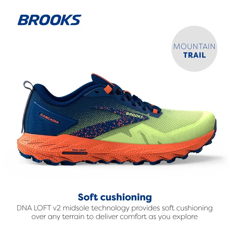Brooks Men’s & Women’s Cascadia 17 Trail & Road Running Shoe