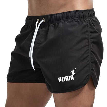 Men's Beach Shorts Summer Beach Trunks Sports Casual Pants Quick Drying Swimming Exercise Fitness Surf Ventilate Comfort Shorts