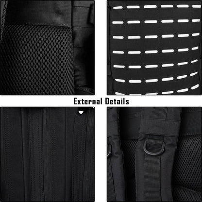 45L Tactical Backpacks Men Sports Travel Gym Hiking Bag Military Army Assault Pack Outdoor Camping Survival Hunting Rucksack