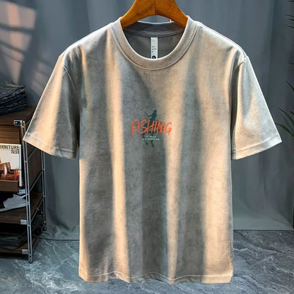 Top Alphabet Man Tee Shirts Print T Shirt for Men Short Quarter Sleeve Harajuku Original Cheap Clothes Luxury High Quality Basic
