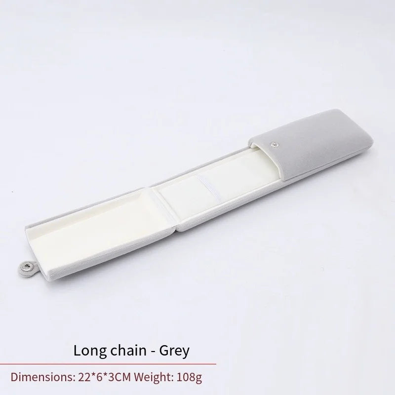 High-Grade Velvet Double Open Jewelry Gift Box, Rings Necklaces Earrings Bracelets Holder for Engagement,Christmas & Anniversary