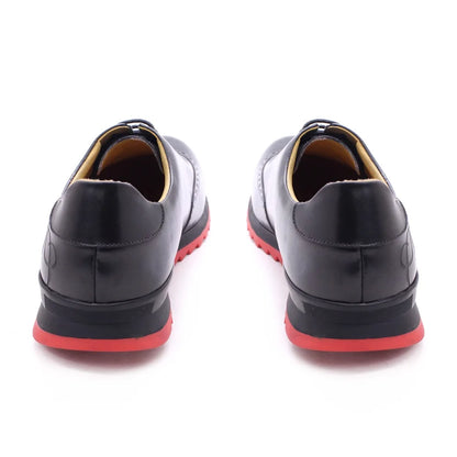 High-end Leather Casual Shoes Lace-up Handmade Shoes Fashionable and Comfortable Men Shoes Office Men's Brogue Shoes
