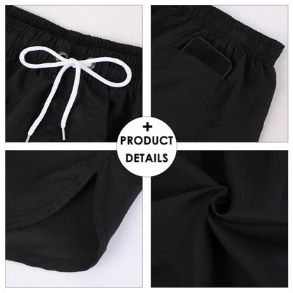 Short de sport respirant pour hommes, pantalon trois points loisirs course à pied fitness extérieur été nouveau2025