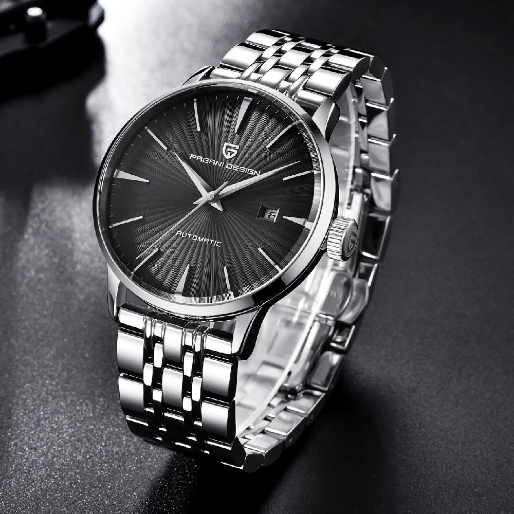 2025 New PAGANI DESIGN Fashion Brand Mechanical Men Watch 100M Waterproof Luxury Automatic Male Wrist Watch Sport Clock