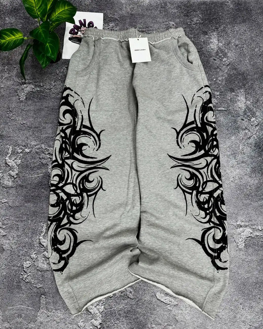 American Fashion Striped Sweatpants Men Women Loose Trend Pants Retro Casual Comfortable Durable Training Outdoor Running Pants