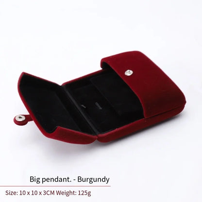 High-Grade Velvet Double Open Jewelry Gift Box, Rings Necklaces Earrings Bracelets Holder for Engagement,Christmas & Anniversary