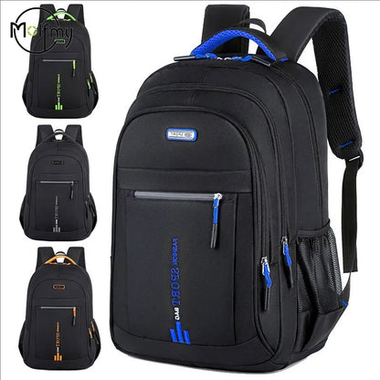 Men's Backpacks Oxford Waterproof Rucksack Business Computer Bag Casual Travel Backpack Senior HighSchool Student Schoolbag 2025