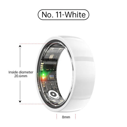 Smart Ring Bluetooth 5.1 Sleep Camera Remote Control Multiple Exercise Modes Wearable Fitness Ring