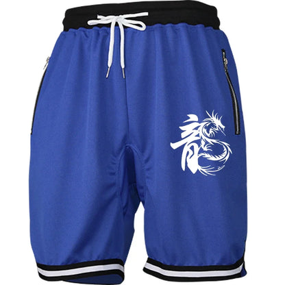 Summer Men Breathable Casual Beach Basketball Comfortable Fitness Sports Shorts Male Bermudas