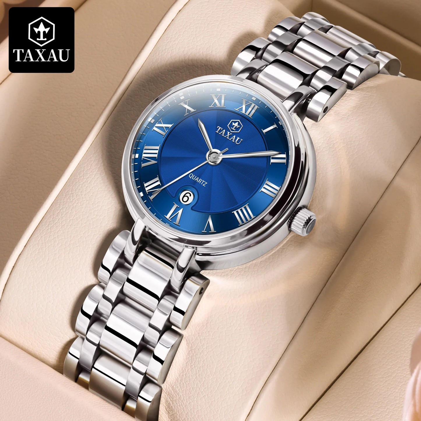 TAXAU New Original Quartz Watch for Women Best Selling Waterproof Calendar Casual Lady Wrist Watch Elegant Fashion Women's Watch