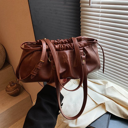 Luxury Brand Handbags Women New Vintage Armpit Totes Bag Large Capacity Commuting Versatile Shoulder Totes Bag Top Quality