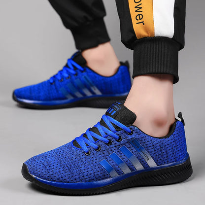 New large size men's net casual shoes comfortable sports lightweight non-slip high quality men's sports shoes