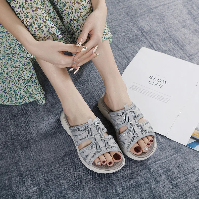 Summer Platform Women  Flat Heel Women's House Slippers Casual Women's Flip Flops Ladies Shoes On Offer