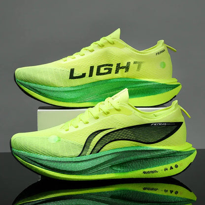 Men's Shoes Fashion Running Shoes Casual Breathable Mesh Surface Carbon Plate Rubber Outsole Red Rabbit Limited Sports Shoes