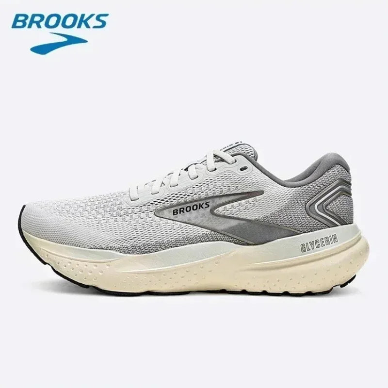 Brooks Glycerin 21 DNA LOFT Cushioning Running Shoes Shock Absorption Breathable Mesh Daily Marathon Training Athletic Sneakers