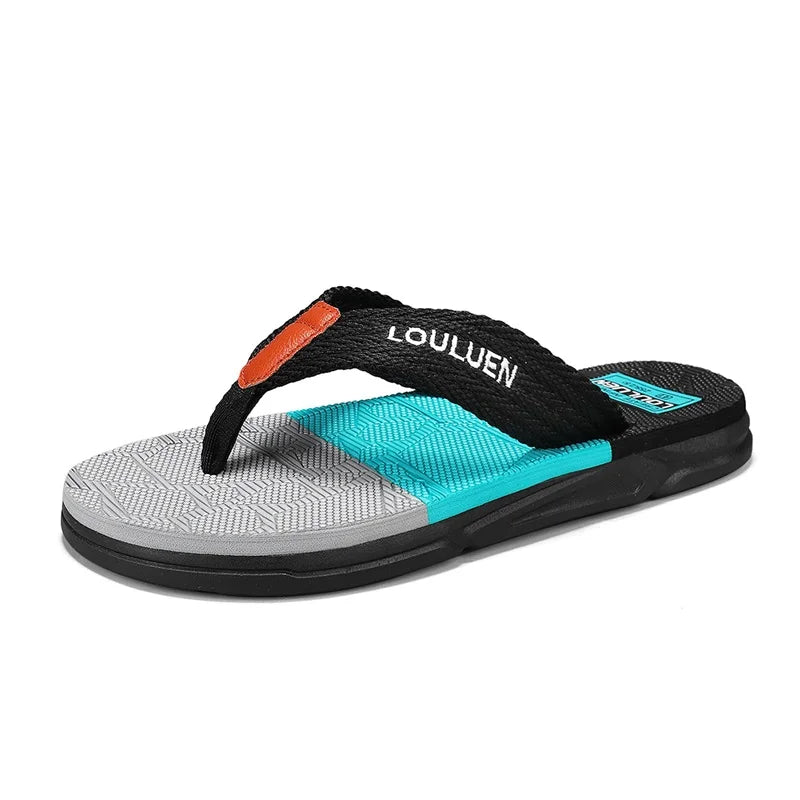 Flip-Flops Men's Summer Outer Wear Non-Slip Wear-Resistant Flip-Flops Men's Outdoor Sports Beach Sandals