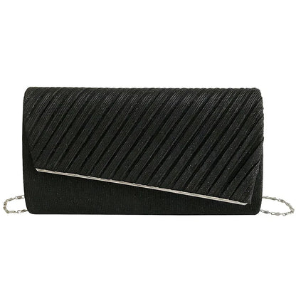 Women Clutch Evening Bag Sequin Clutch Female Wedding Purse Bag Party Handbag Black Blue Chain Shoulder Bag