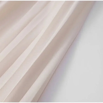 Elegant scoop neck pleated dress for women, slim party dresses for women, educational fashion, chic, summer, 2025