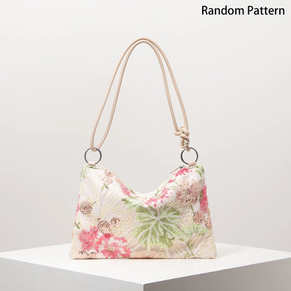 Luxury Shoulder Bag For Ladies，Floral Bag，Prom Bag，Prom Dresses For Women，Prom Accessories，Bridal Party，Sequin Bag