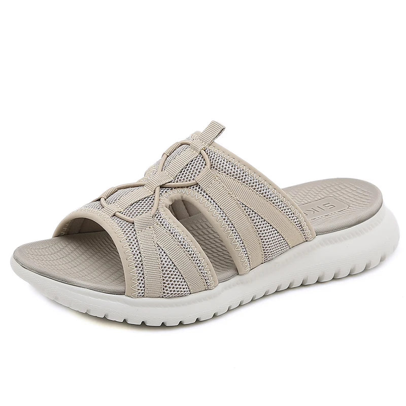 Summer Platform Women  Flat Heel Women's House Slippers Casual Women's Flip Flops Ladies Shoes On Offer
