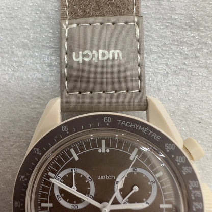 Polished 2025 Moon Mission His Hers Watch 6-Hand Chrono Quartz Movement 50m Water Resistant Luminous