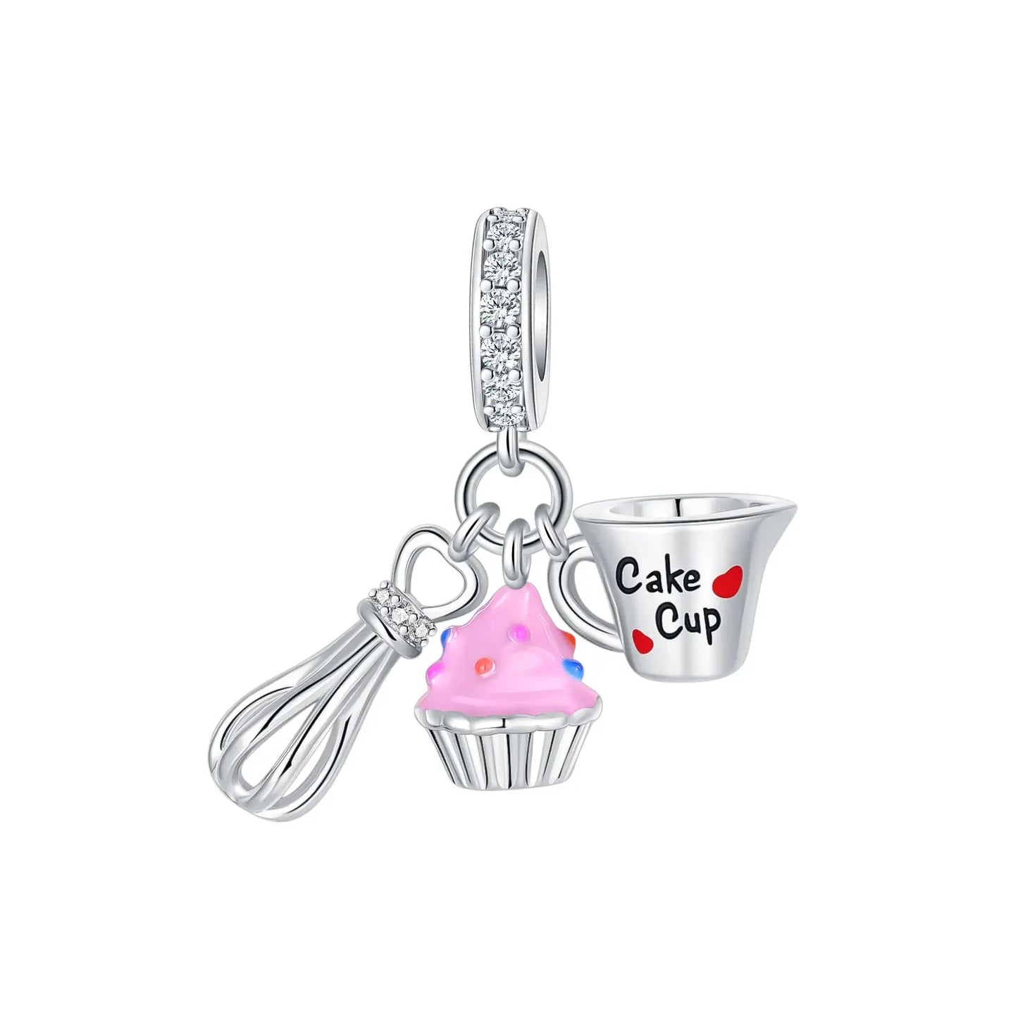 925 Sterling silve Coffee Cup Pumpkin Cart Series Charm Fit 4mm aperture Bracelet Charm Bead Necklace Diy Women Jewelry