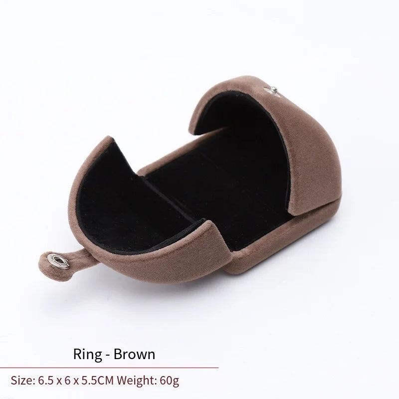 High-Grade Velvet Double Open Jewelry Gift Box, Rings Necklaces Earrings Bracelets Holder for Engagement,Christmas & Anniversary