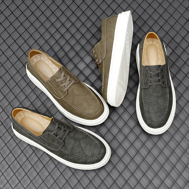 High-quality Fashion New Loafers Outdoor Casual Sports Shoes Brand Designer Leather Shoes Soft Sole Comfort Luxury Driving Shoes