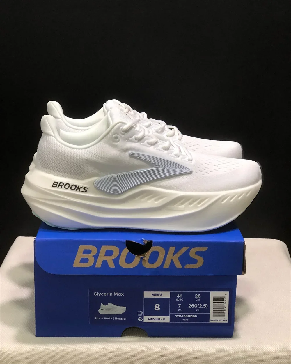 Brooks Glycerin Max Neutral Running Walking Shoe Men's & Women's Casual Sneakers Original