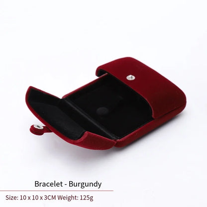 High-Grade Velvet Double Open Jewelry Gift Box, Rings Necklaces Earrings Bracelets Holder for Engagement,Christmas & Anniversary