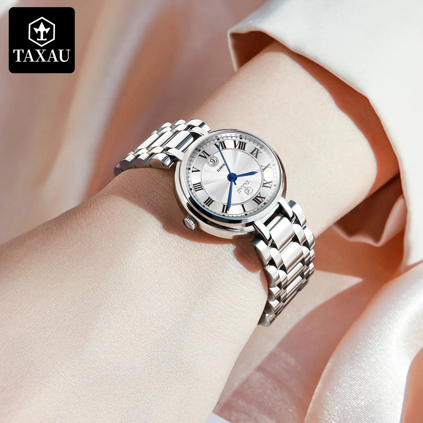 TAXAU New Original Quartz Watch for Women Best Selling Waterproof Calendar Casual Lady Wrist Watch Elegant Fashion Women's Watch