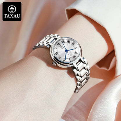 TAXAU New Original Quartz Watch for Women Best Selling Waterproof Calendar Casual Lady Wrist Watch Elegant Fashion Women's Watch