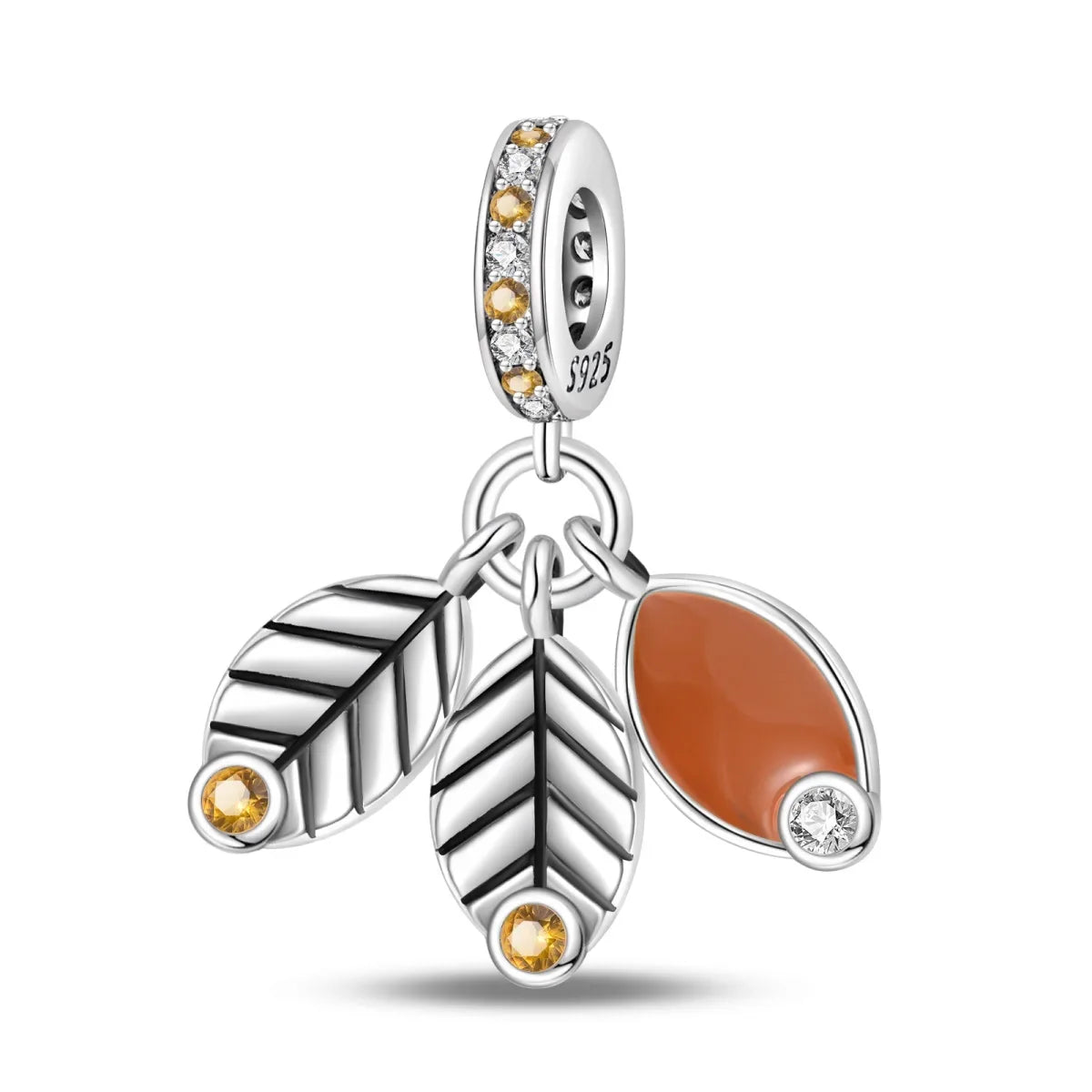 925 Sterling silve Coffee Cup Pumpkin Cart Series Charm Fit 4mm aperture Bracelet Charm Bead Necklace Diy Women Jewelry